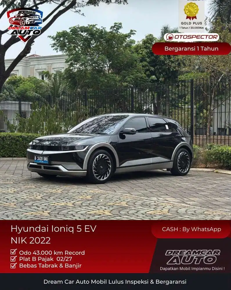 [KM43RB] Hyundai Ioniq 5 EV Signature Long Range NIK 2022 Ioniq5 SLR