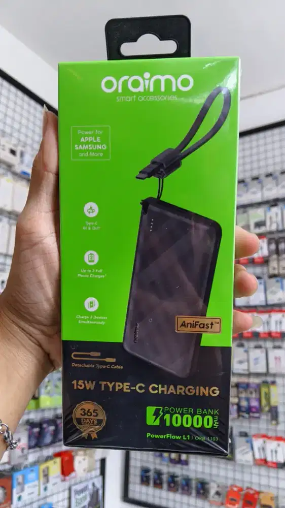 POWER BANK 10.000mAh ORAIMO
