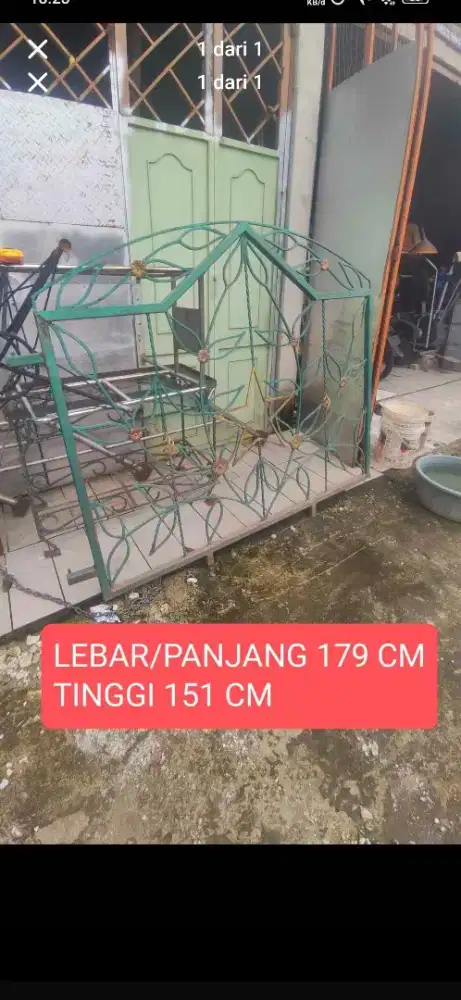 PAGER PAGAR BESI BALKON TANAM 179X151