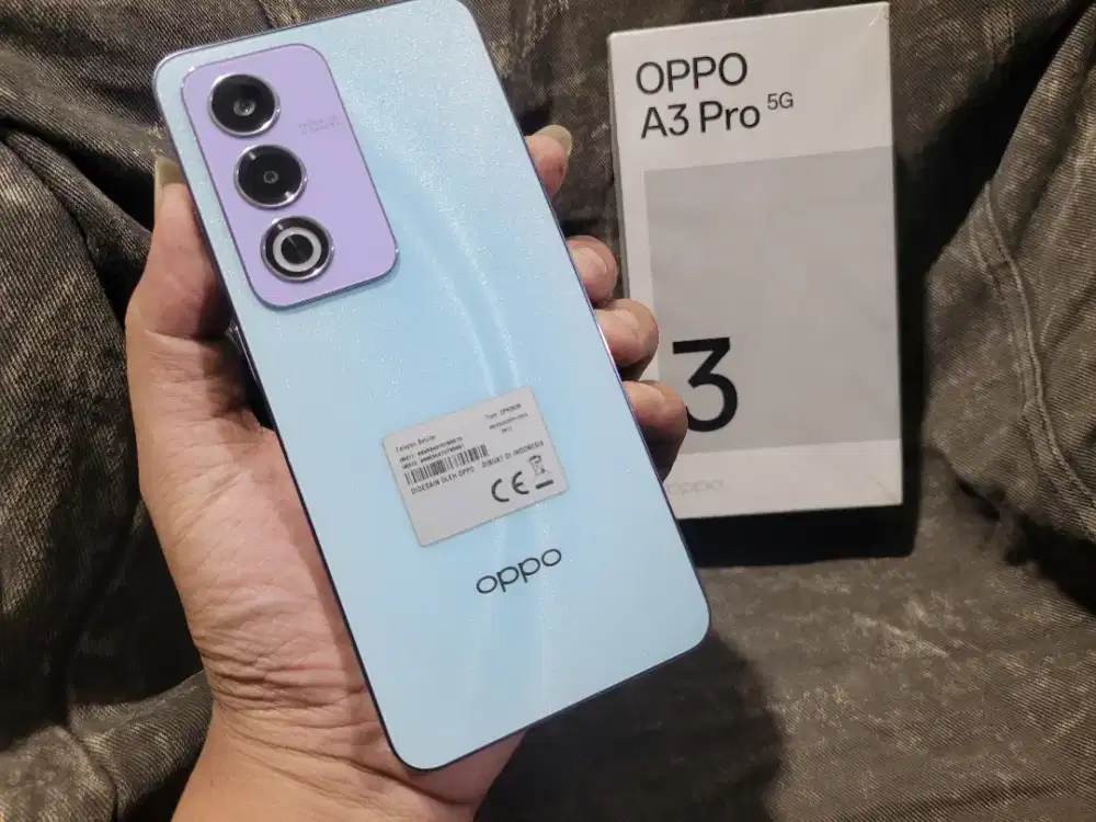 Oppo A3 pro 5G ram 8/256gb mulus Unit sama dusbook segel normal