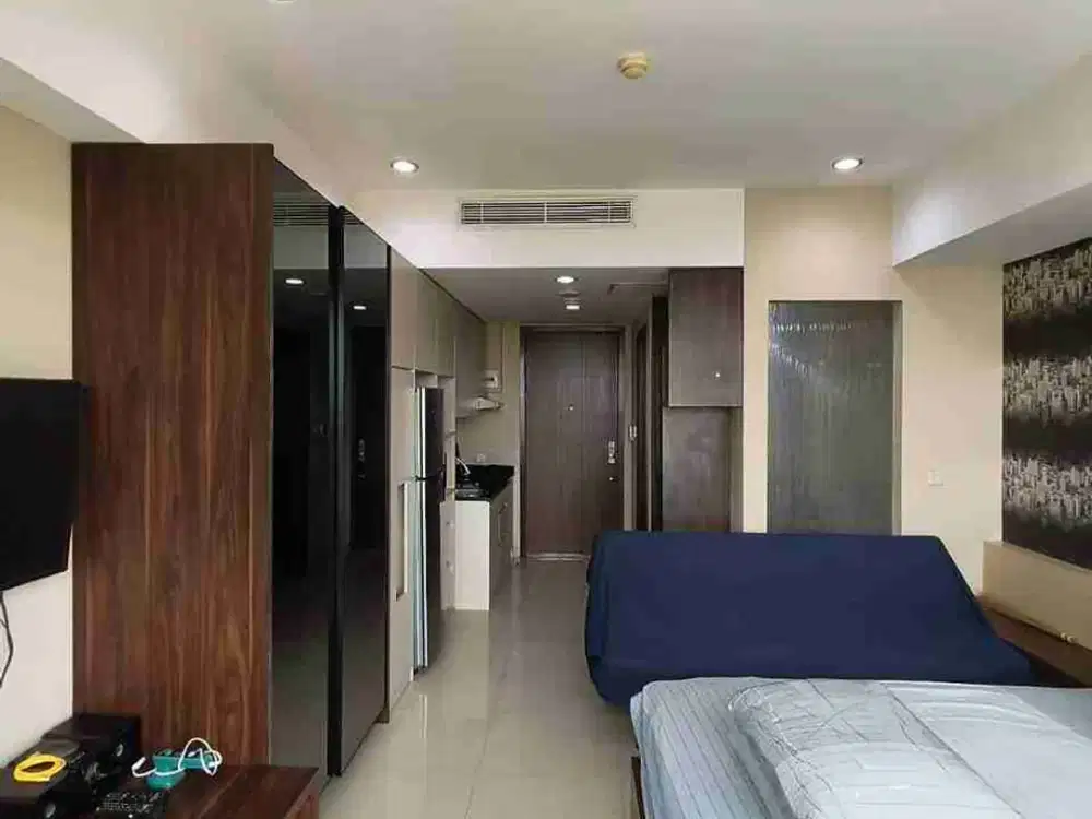 disewakan u residence tower 1 full furnished lantai bawah bagus