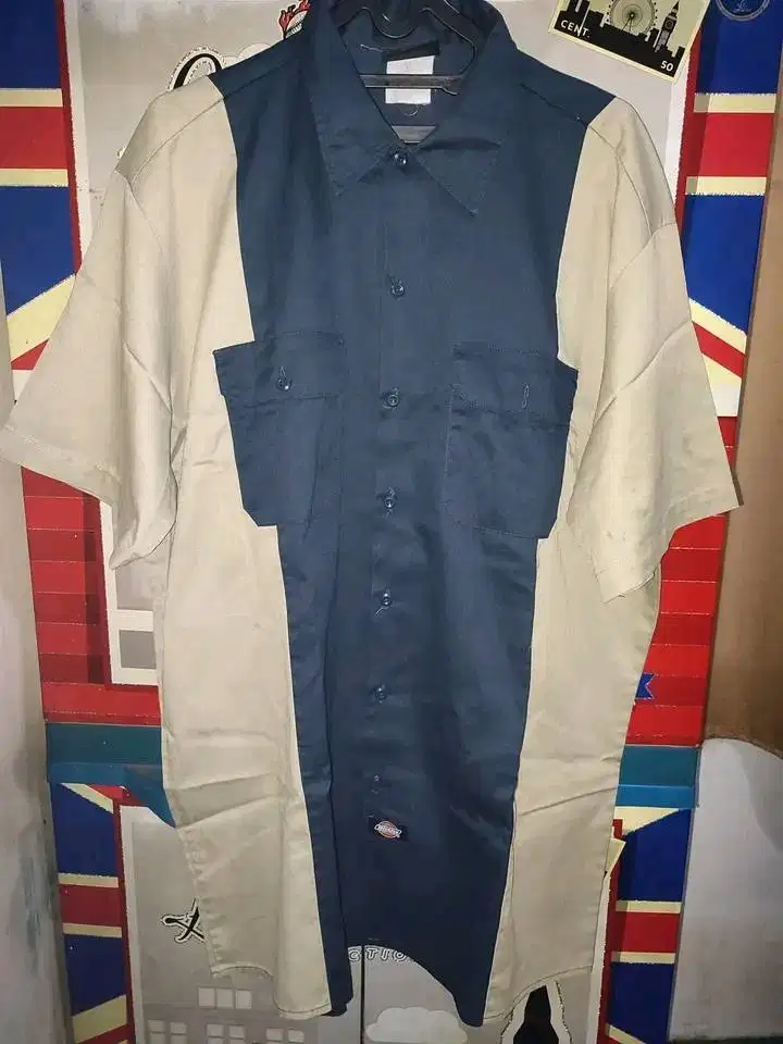 Kemeja Dickies Two Tone