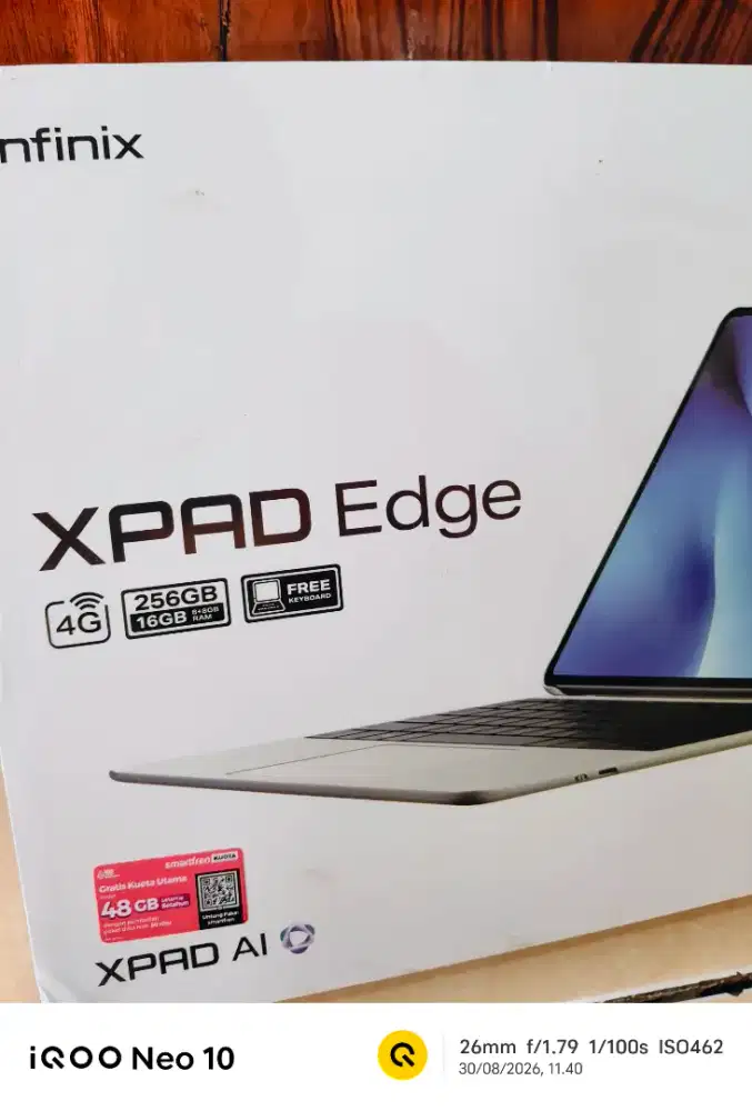 NEW 100% | Infinix Xpad Edge 4G LTE 8/256GB Free Gift | Garansi Resmi