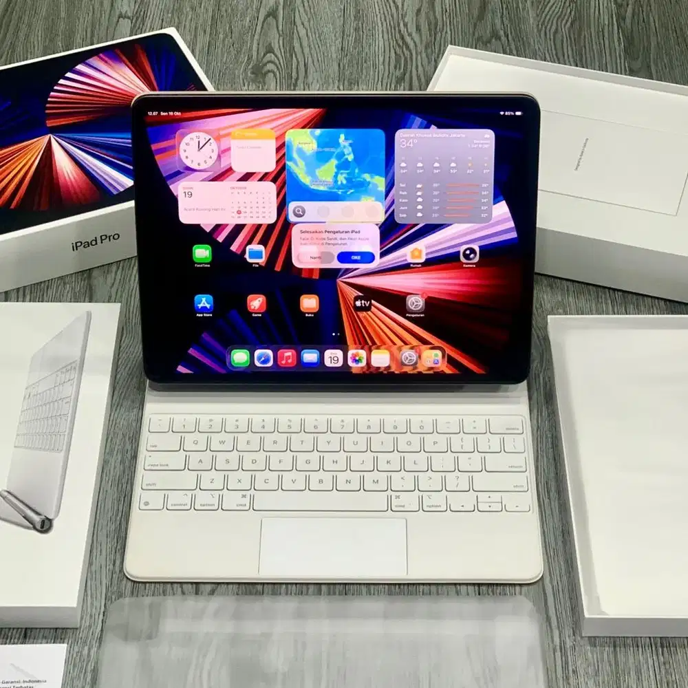 APPLE MAGIC KEYBOARD FOR IPAD PRO & AIR 12,9 inch WHITE