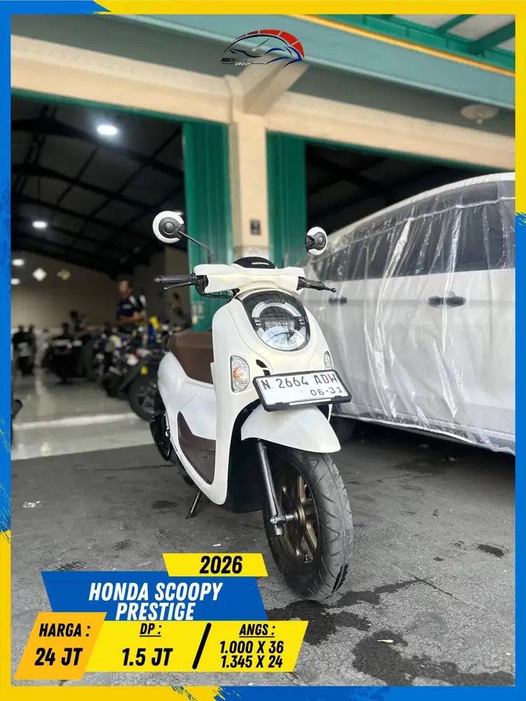 HONDA SCOOPY PRESTIGE 2026 LIKE NEW MASZEHH HIKMAH MOTOR KEPUH