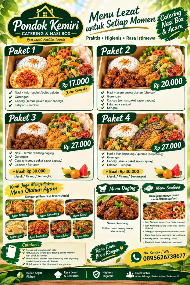 Catering nasi box
