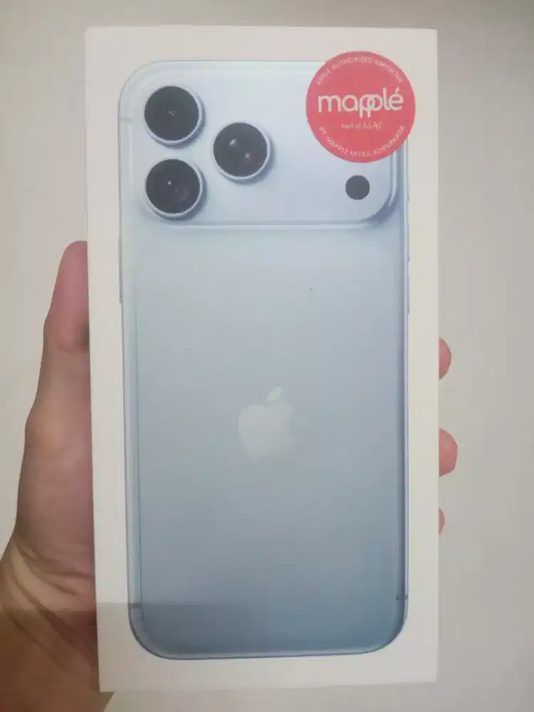 Iphone 18 Promax 512gb Glacier Blue Garansi Resmi MAP