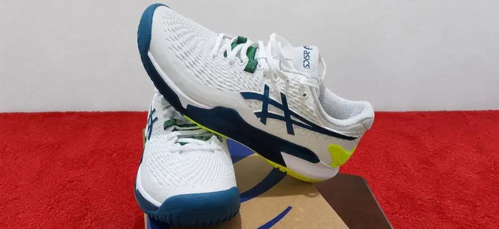 Sepatu Asics Gel-Resolution 9 Baru (Size 42.5) - Belum Pernah Dipakai