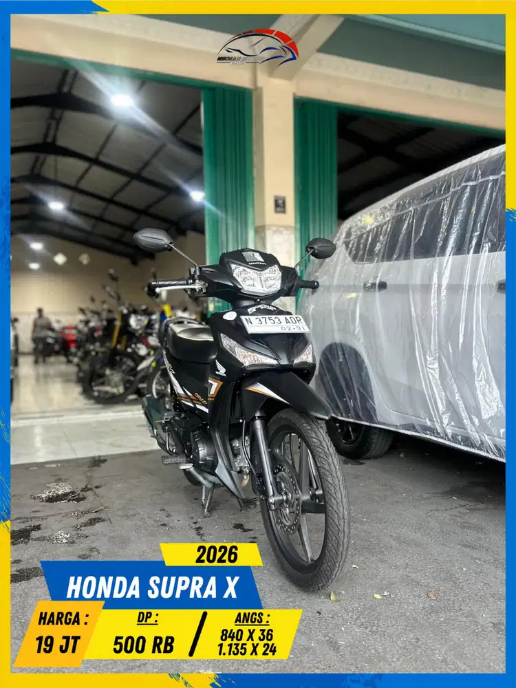 HONDA SUPRA X 2026 MONGGO GASS BOLOH HIKMAH MOTOR KEPUH MALANG