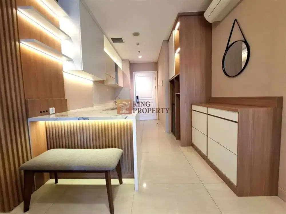 Interior Mewah & Baru! Sewa 2BR Grand Madison Tanjung Duren Luas 51m² Full Furnished – City View Fasilitas Lengkap Podomoro City
