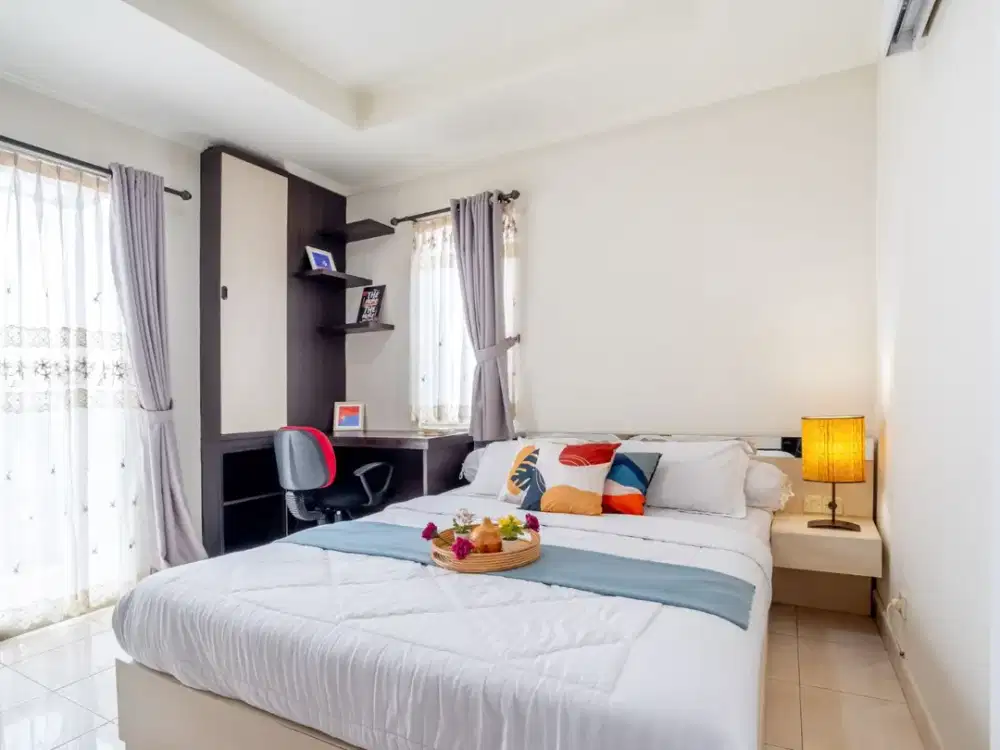 Apartemen Lokasi Jakarta Pusat! Disewakan The Boulveard 1BR, Full Furnished, Lokasi Dekat Area (Bundaran HI, Sarinah, Monas, Tanah Abang)