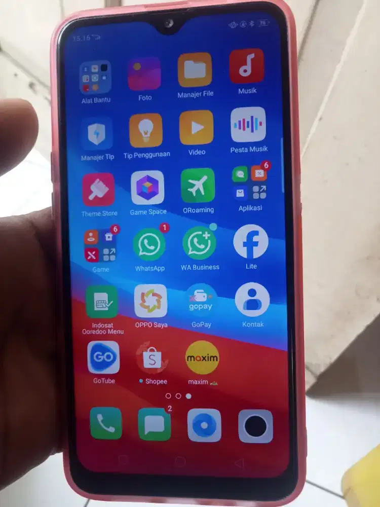 Oppo a5s ram 3/32 bekas
