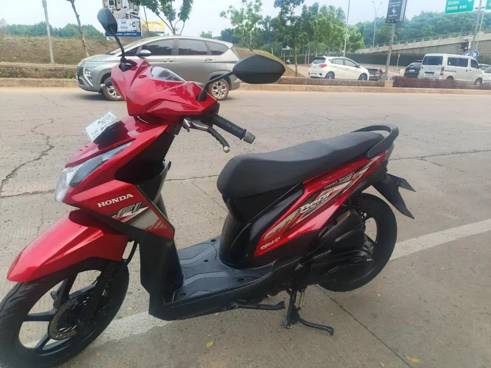 Honda beat FI 2014 stater tokcer halus mulus terawat