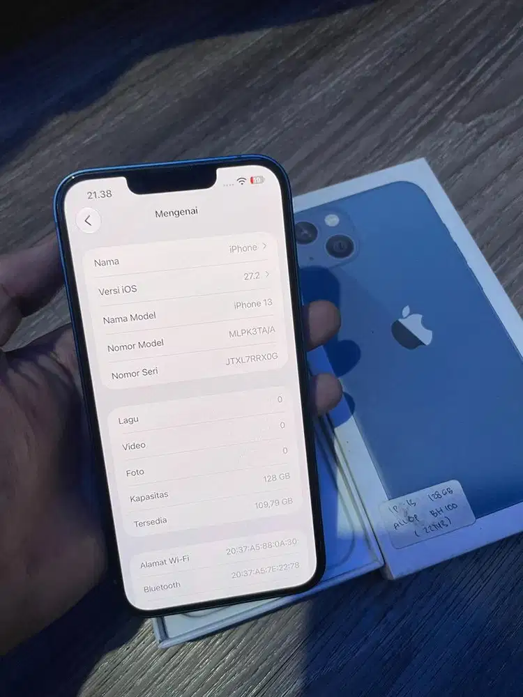 iphone 13/128 inter allop bukan sim lock