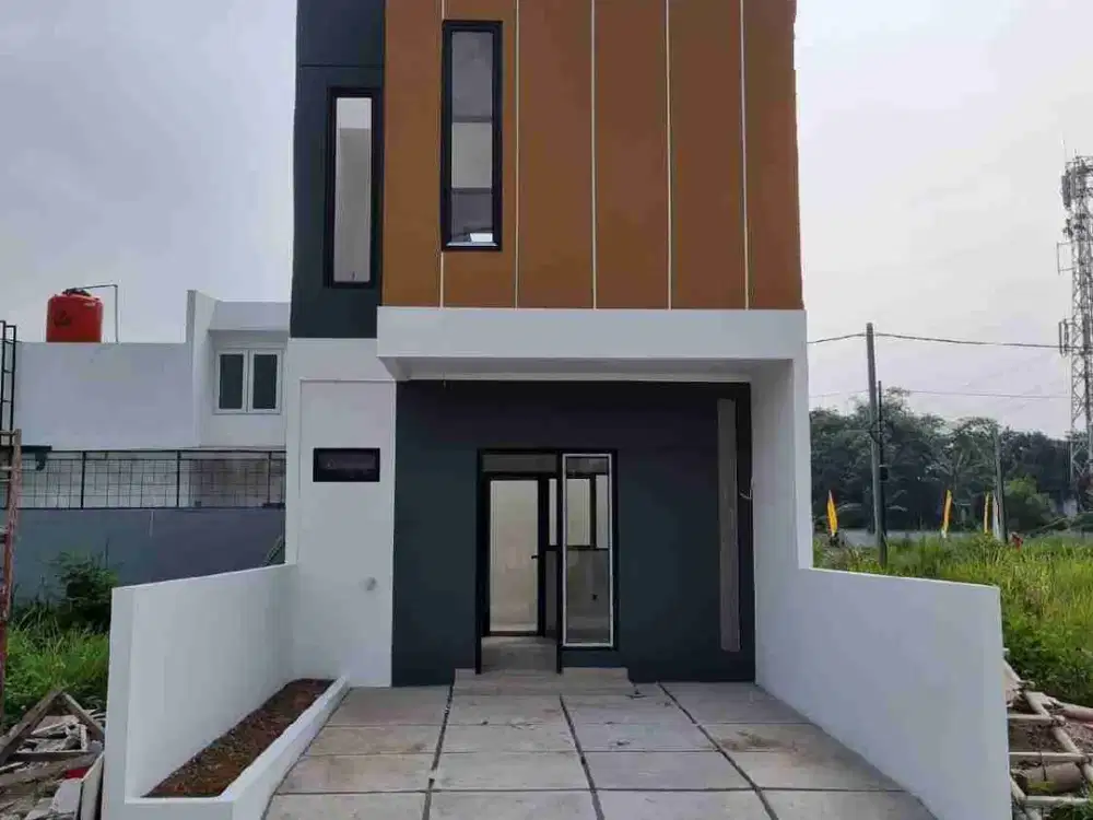 Rumah 2 lantai di kompleks Islami di Bekasi