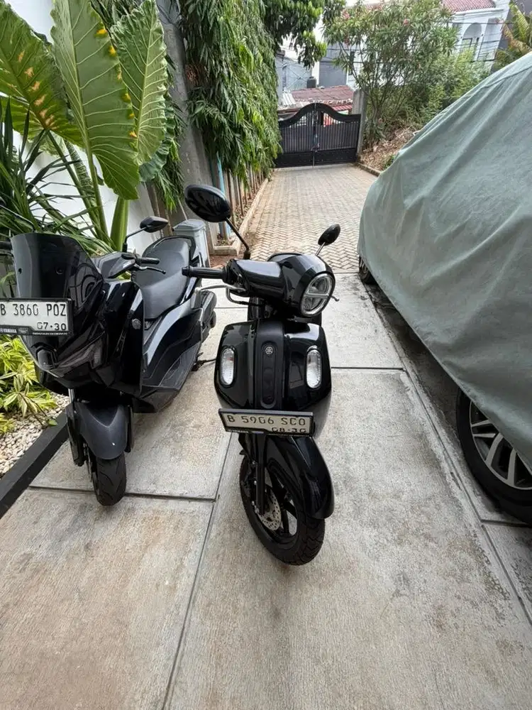 Yamaha Fazzio Non Keyless 2025 Hitam