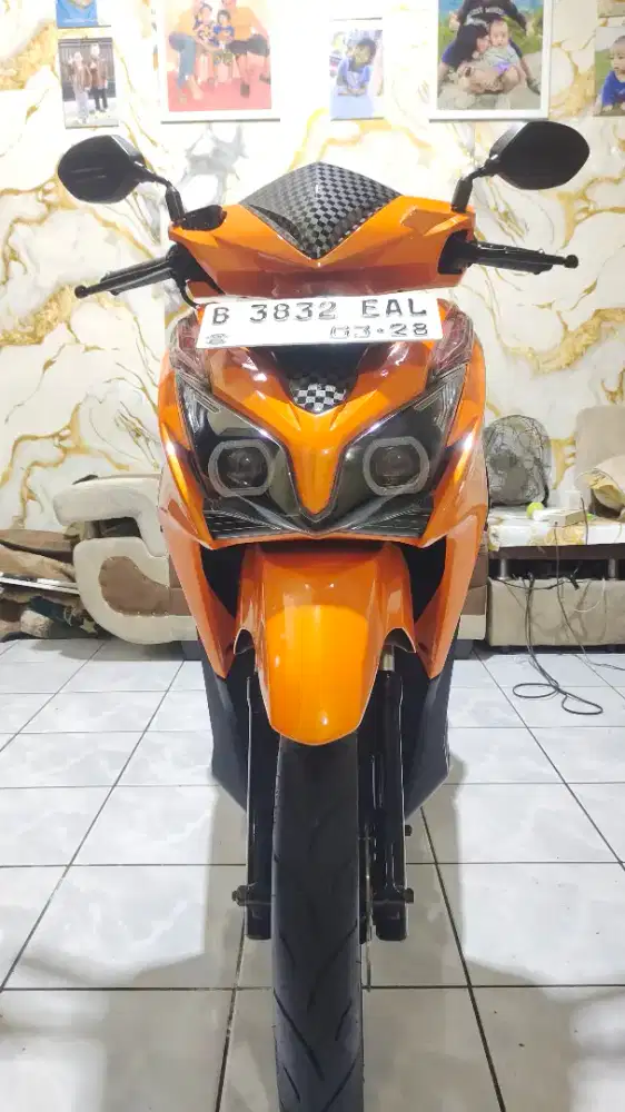 Dijual saja Honda Vario 2013  surat lengkap pajak hidup panjang ok gan