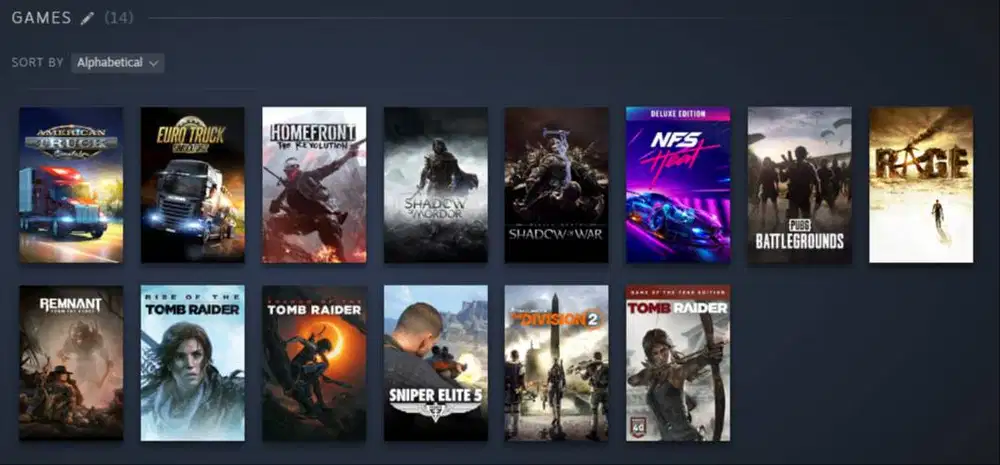 Steam isi 14 games, khusus COD