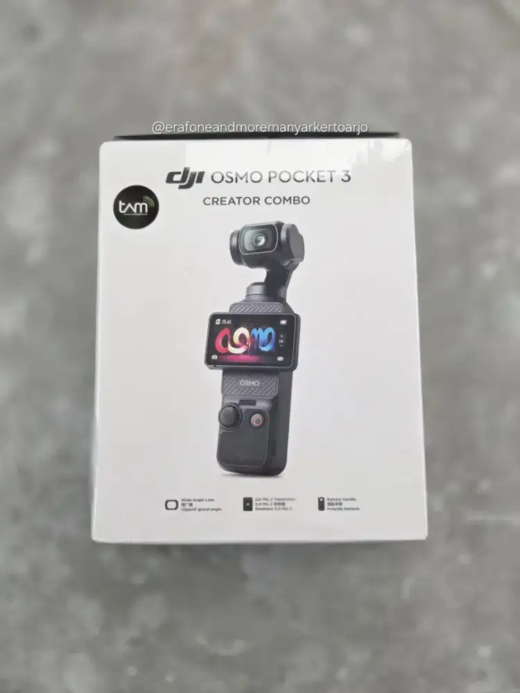 DJI POCKET 3 Creator Combo Promo bisa kredit