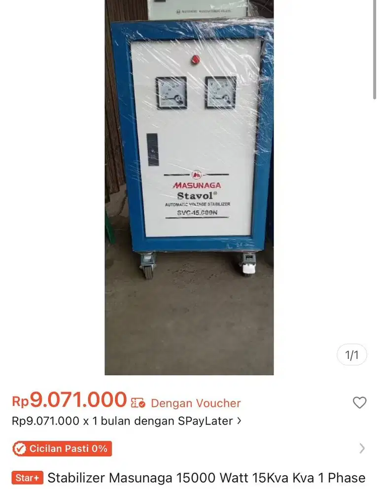 stabilizer listrik