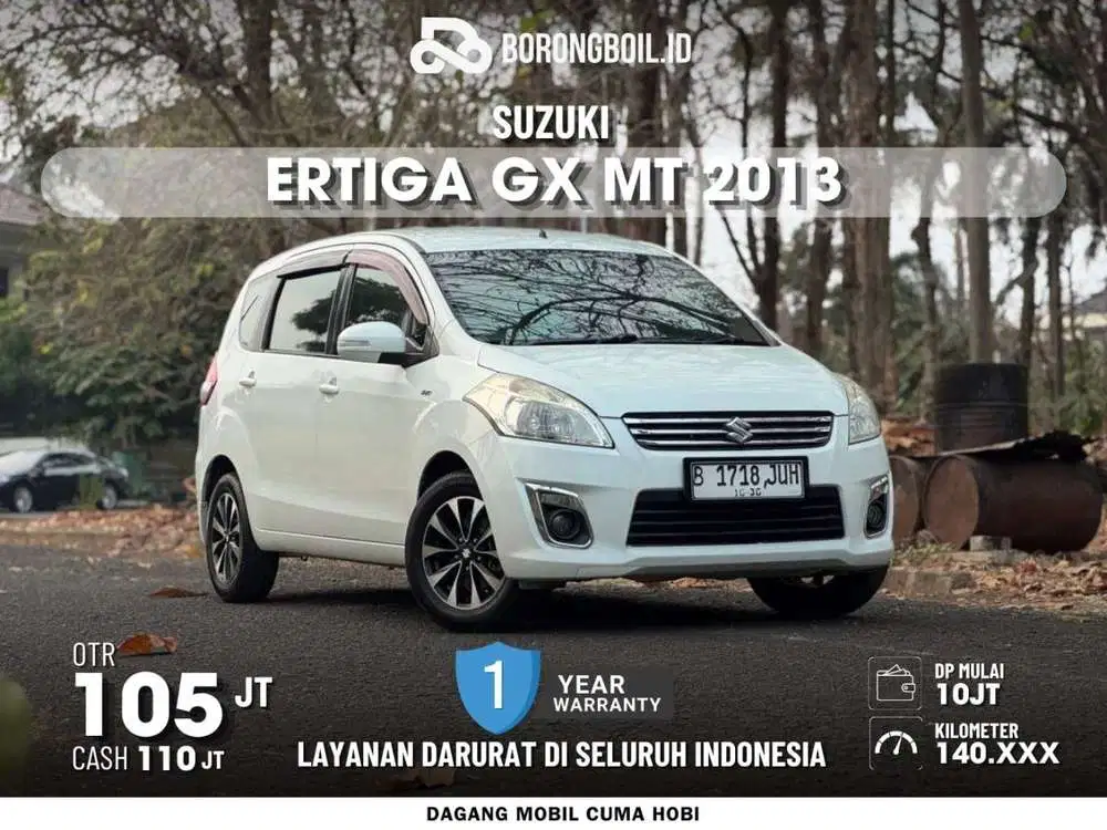 Suzuki Ertiga GX MT 2013 Putih Kredit DP Minim