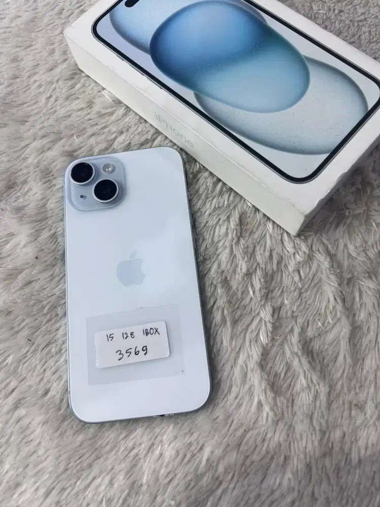 Iphone 15 128gb ibox fullset mulus