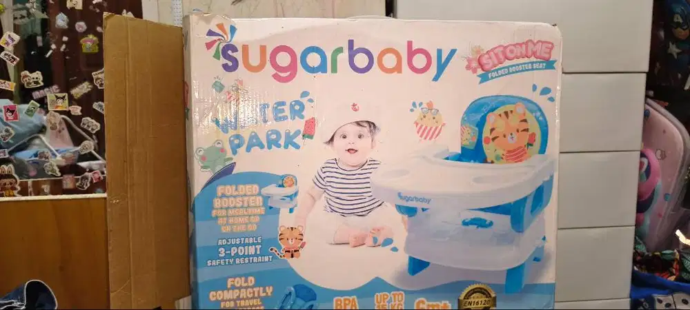 Preloved sugar baby  baby chair ukur 6month up to 15 kg