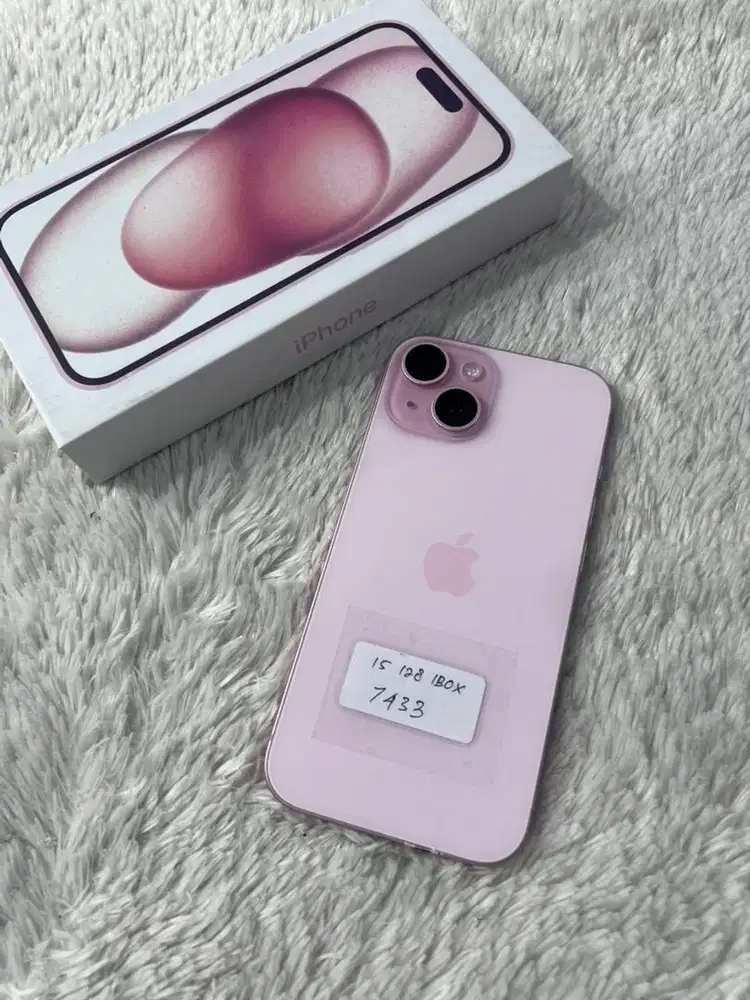 Iphone 15 128gb ibox fullset mulus