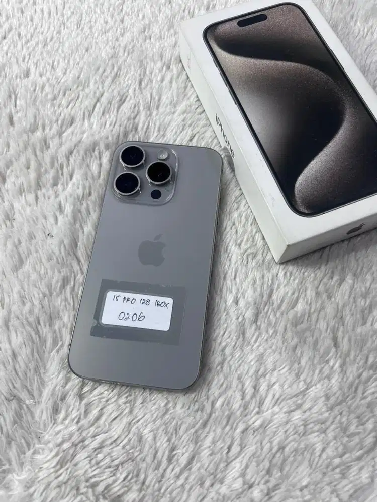 Iphone 15 pro 128gb ibox fullset mulus