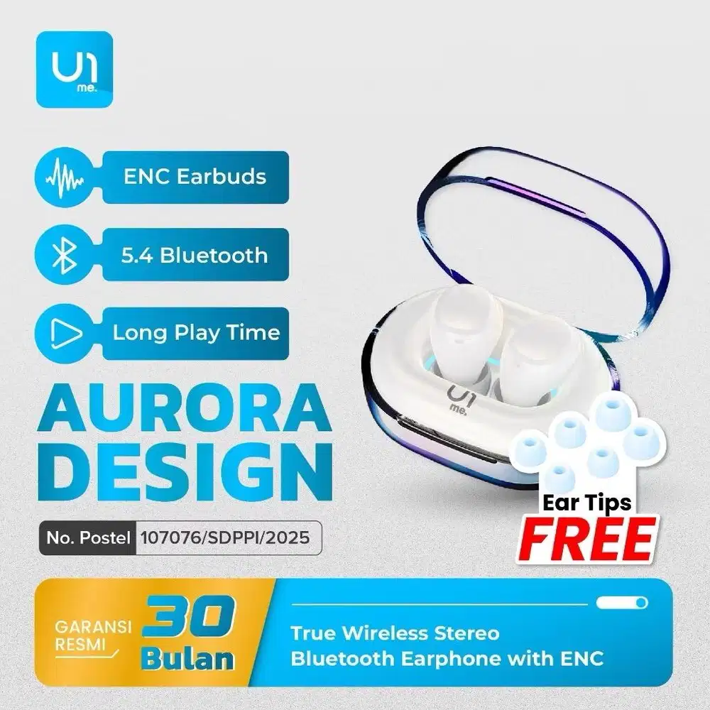 earphone u1me te02