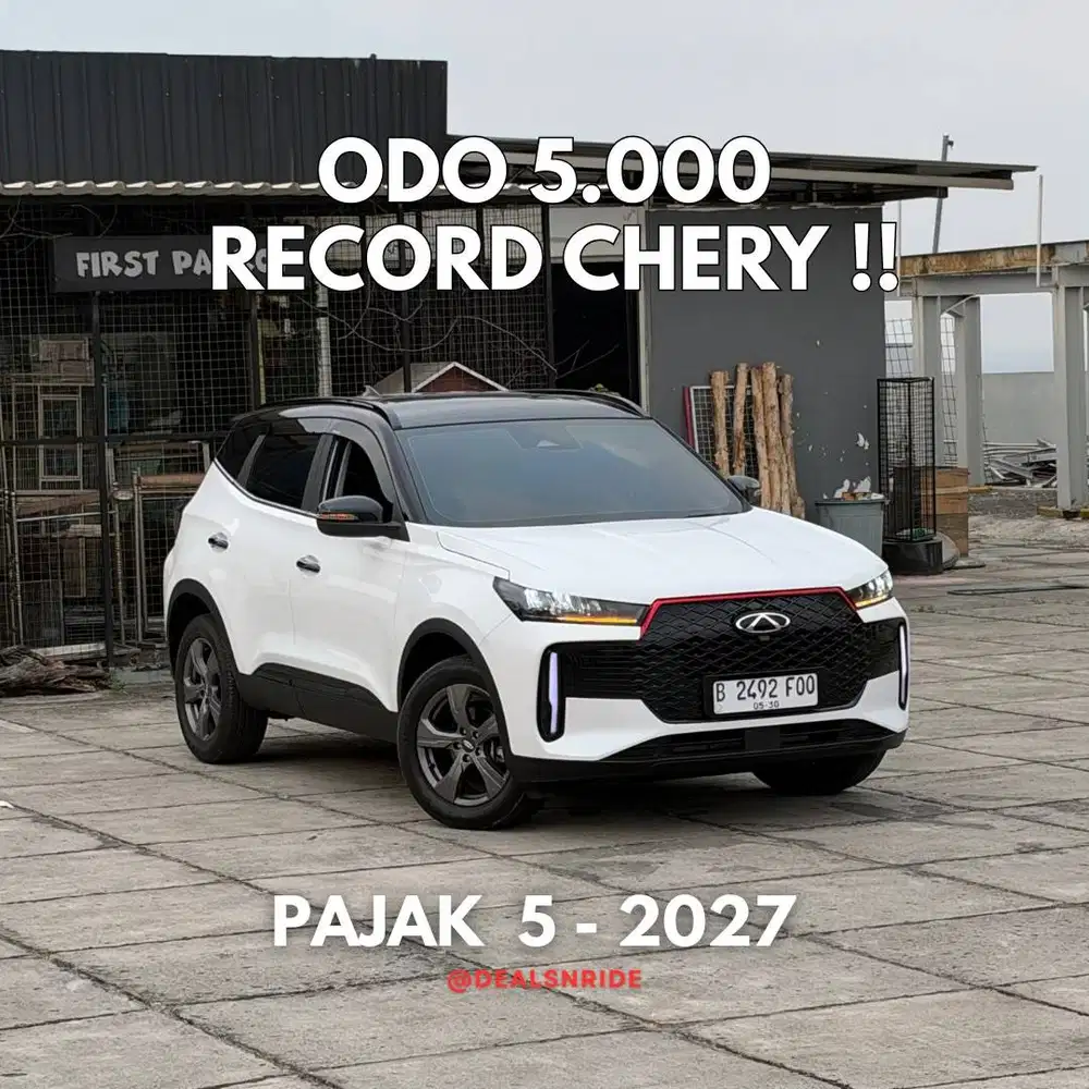 SEPERTI BARU ODO 5.000 !! PAJAK 5/2027 CHERY TIGGO CROSS PREMIUM 2025