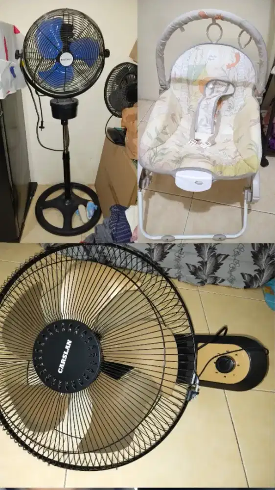 Kipas Angin dan Ayunan