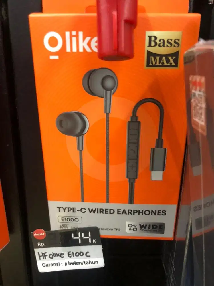 Promo headset olike type c E100C