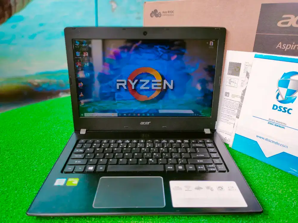 Acer E5-475G i5 Dual Vga 8GB Ssd 256 Gaming Design Ngebut