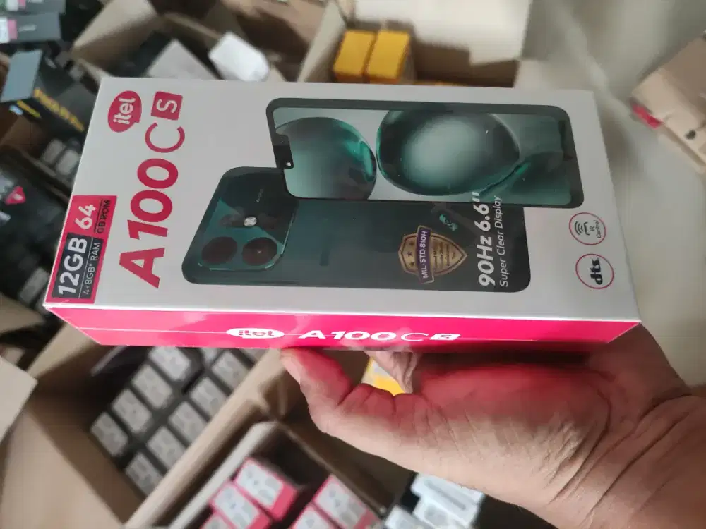 ITEL A100CS 3/64, 4/64GB, Baru, Resmi