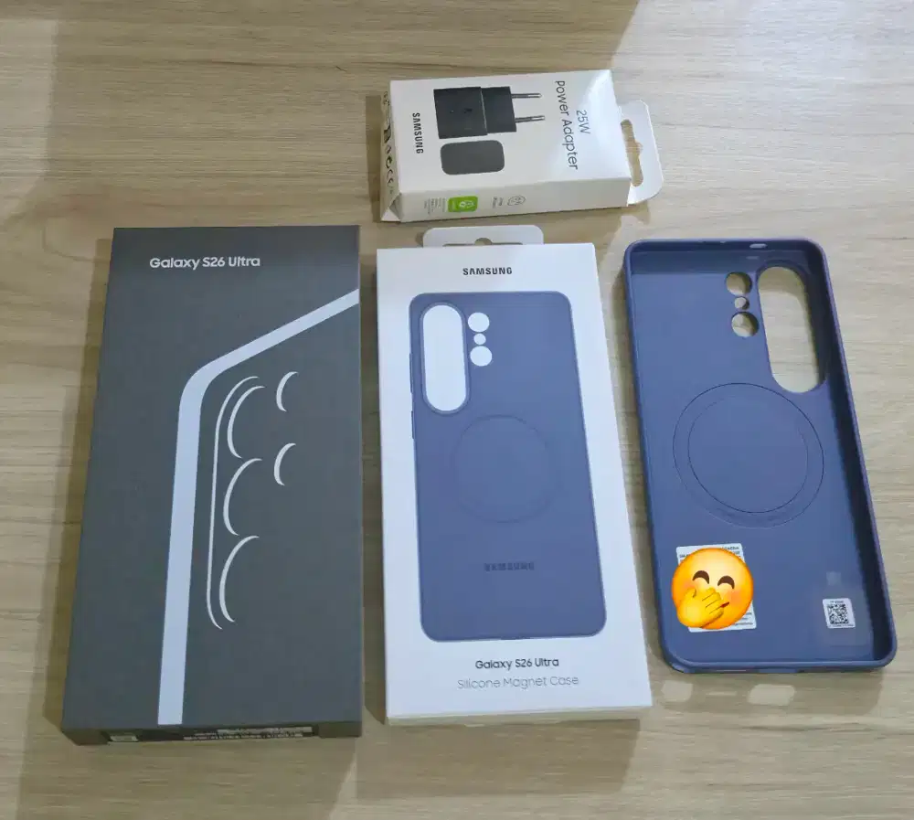 Hanya Dus Original Samsung Resmi S26Ultra & Case Samsung Resmi Ori