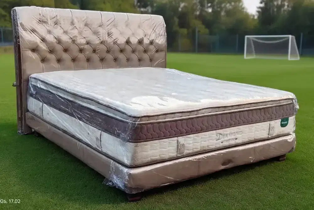 Springbed guhdo set ori dobel latex tebal 40 uk 180