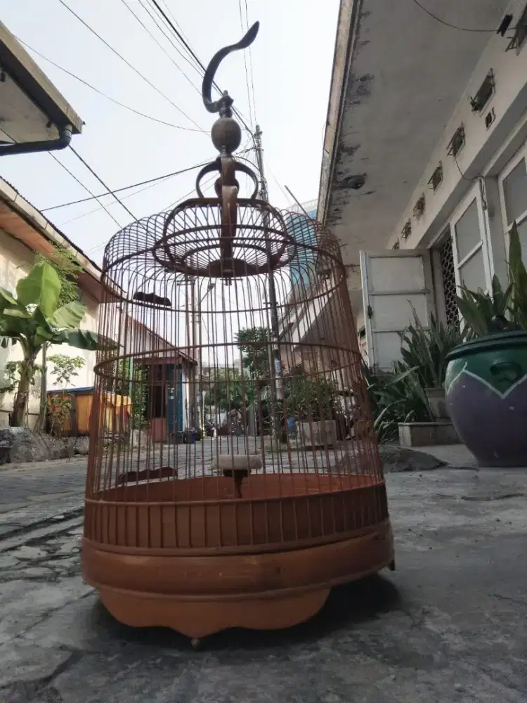 Sangkar branjangan bulat