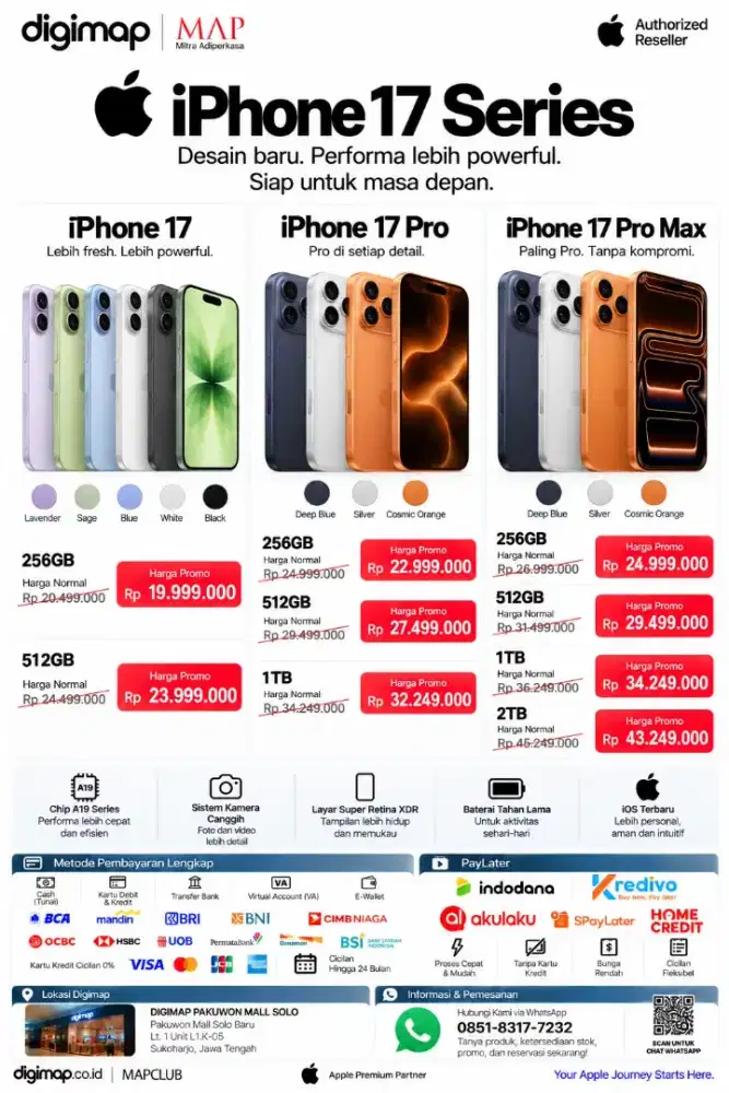 Cicilan 0% Segala Seri Iphone