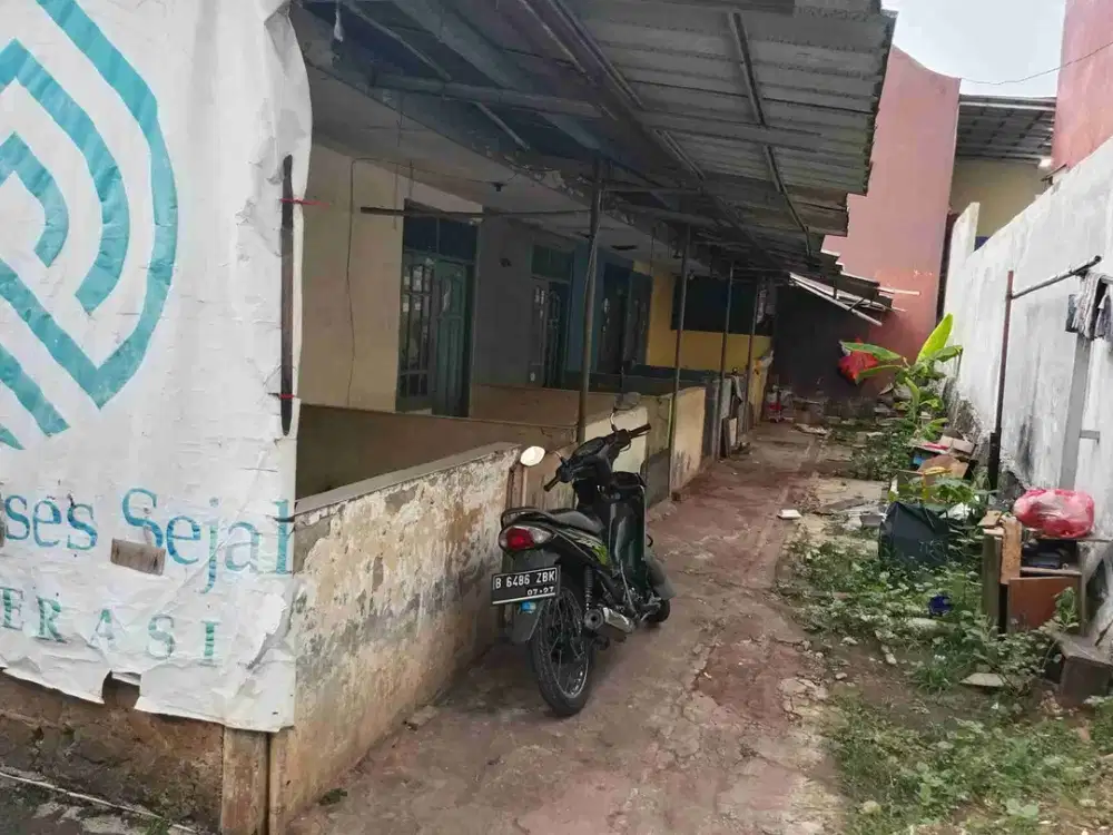 Jual Kontrakan 5 unit di Pancoran mas jl Sukarna Depok luas 250 m
