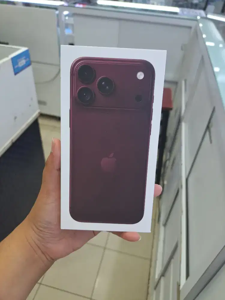 Apple IPhone 18 Pro Max 1TB Burgundy New Garansi IBOX 1 Tahun