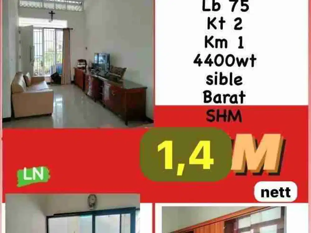 JUAL CEPAT RUMAH TKI V