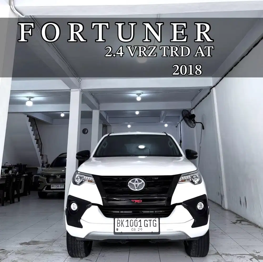 [ODO 60RB‼️] FORTUNER 2.4 VRZ TRD AT MATIC DIESEL 2018 pmk 2019