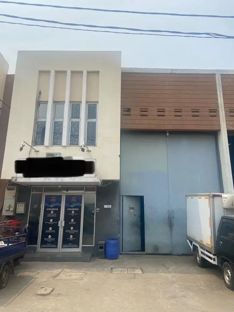 DIJUAL GUDANG INDUSTRI + COLD STORAGE SIAP PAKAI