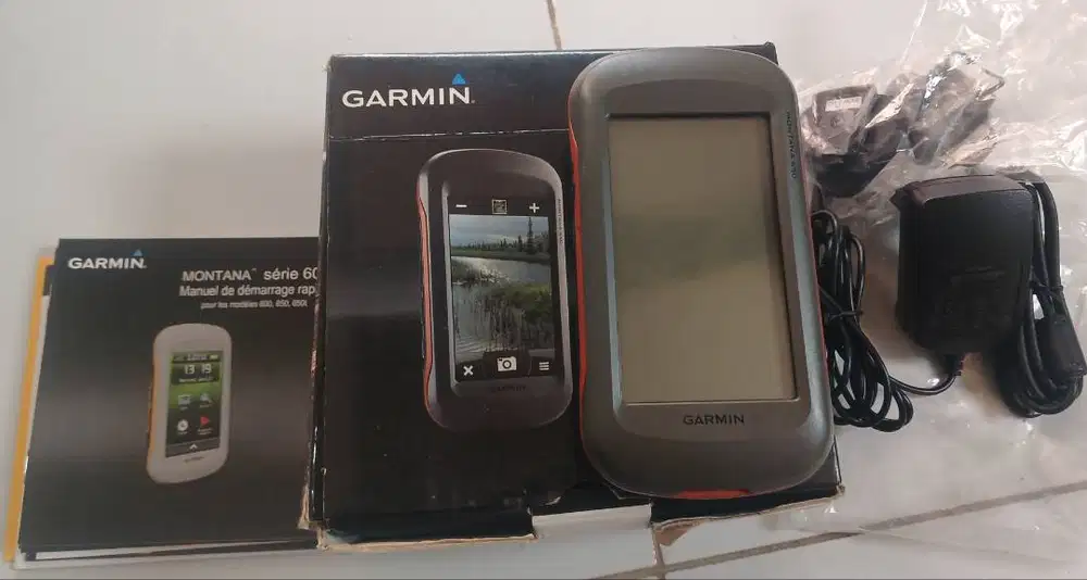 Garmin Gps Montana 650 komplit