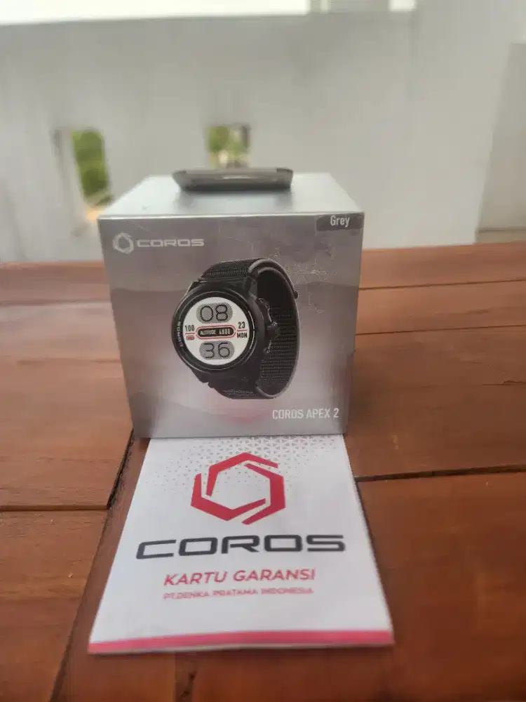 Coros apex 2 grey baru