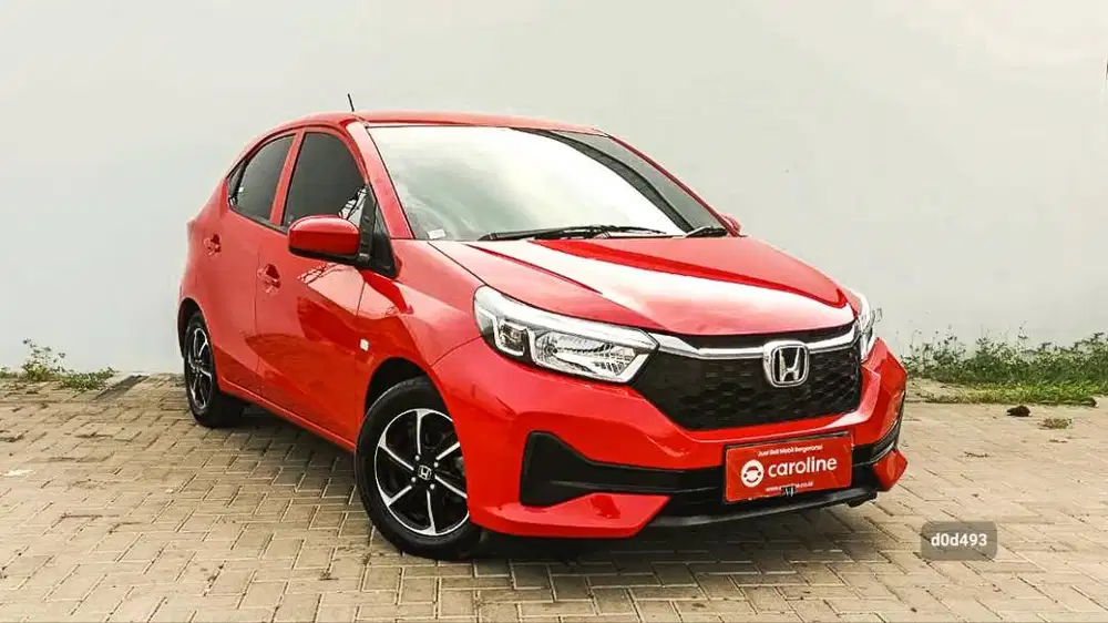 HONDA BRIO E 1.2 CVT AT 2023 MERAH