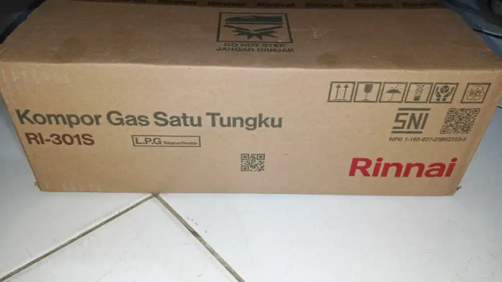 Kompor merek Rinnai 301S