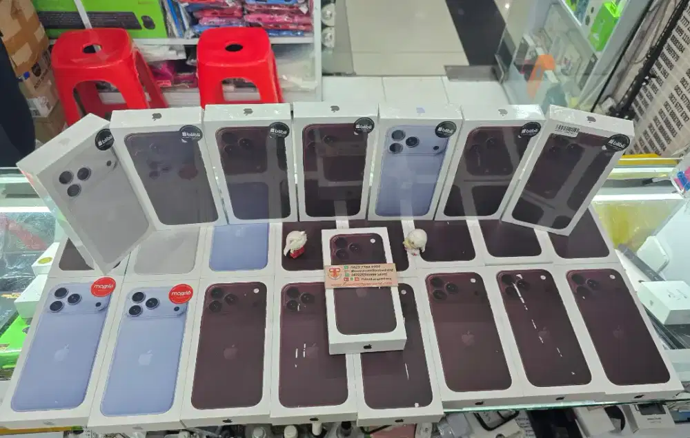 IPHONE 18 PROMAX 256GB BURGUNDY DAN GLACIER