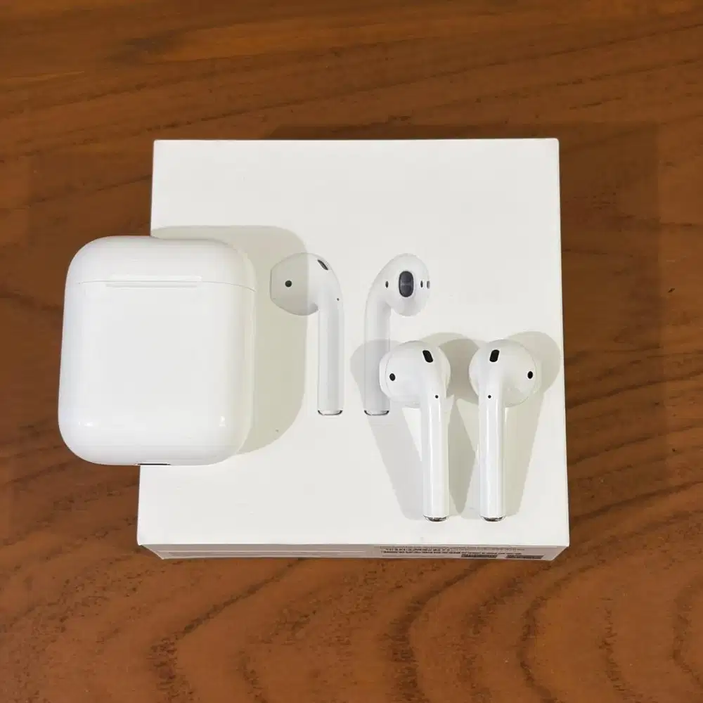 Airpods Gen 2 Original Apple iBox FULL SET, USB baru